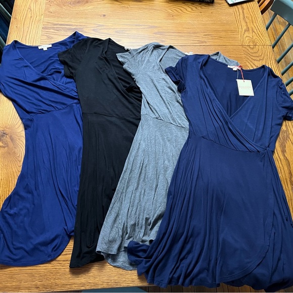 Rolla Coster Dresses & Skirts - Bundle of 4 faux wrap dresses